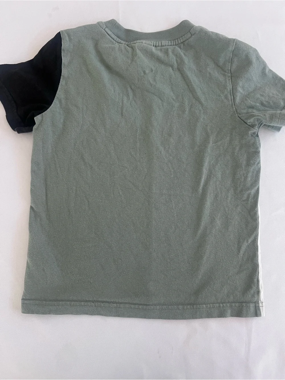 Puma Ferrari Boys' Colorblock Short Sleeve Tee - Black & Gray